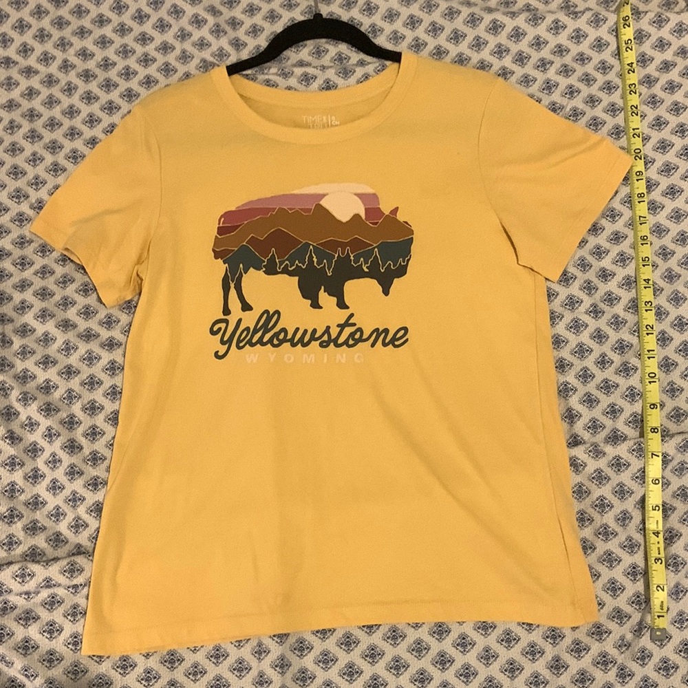 Time and Tru Yellowstone Wyoming Shirt. Size S (4-6)